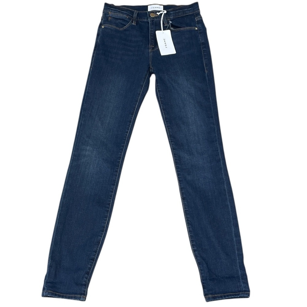 FRAME DENIM Le High Skinny NWT Size 23 Dark Blue